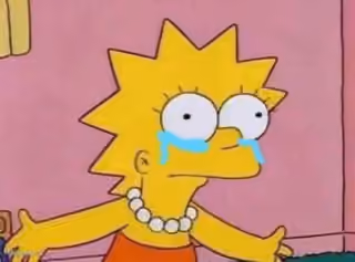 Lisa Simpson Crying