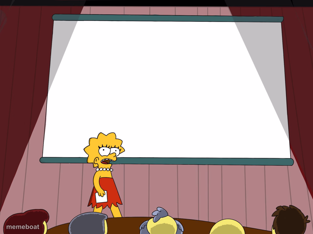 Lisa Simpson Presents in HD - meme generator image preview