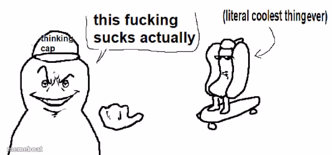 literal coolest thing ever - meme generator image preview
