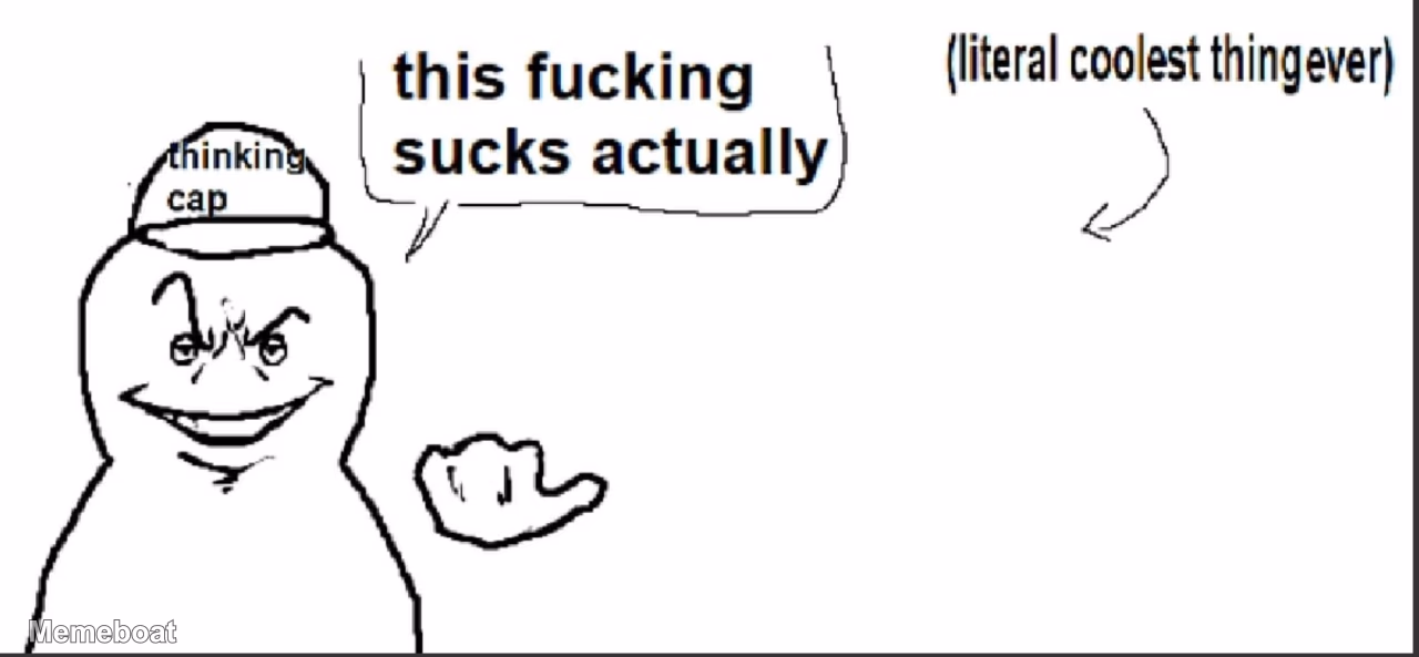 Snowman Ranting - meme generator image preview
