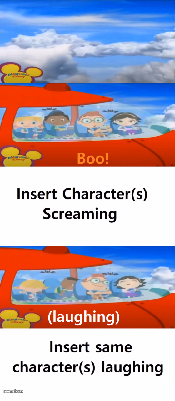 Little Einsteins Scares Who - meme generator image preview