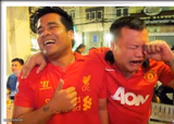 Liverpool Smiling United Crying