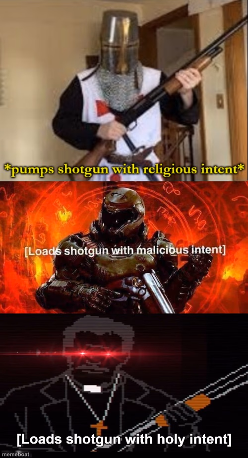 Loads Shotguns - meme generator image preview