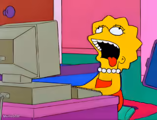 Log Off Lisa Simpson
