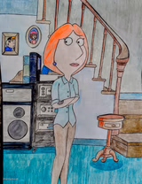 Lois Griffin drawing! Love Family Guy!!