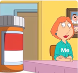 LOIS GRIFFIN, WOMAN WITHDRAWAL, JONESING