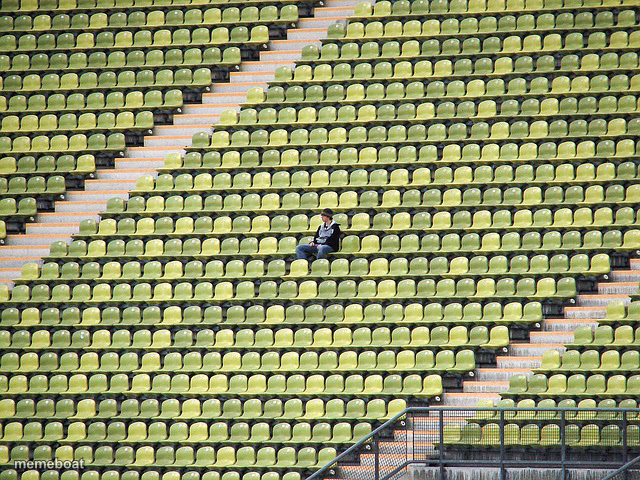 Lonely fan - meme generator image preview