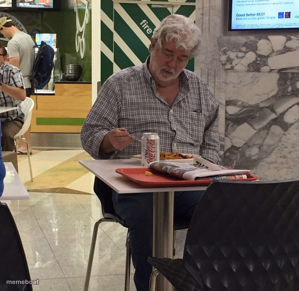 Lonely George Lucas - meme generator image preview