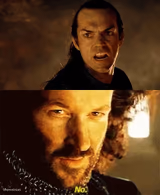 Lord of the Rings: Boromir's No