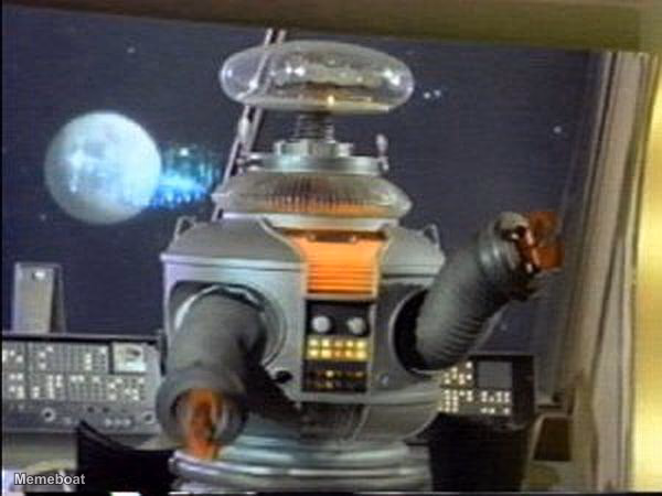 Lost in Space - Robot-Warning - meme generator image preview