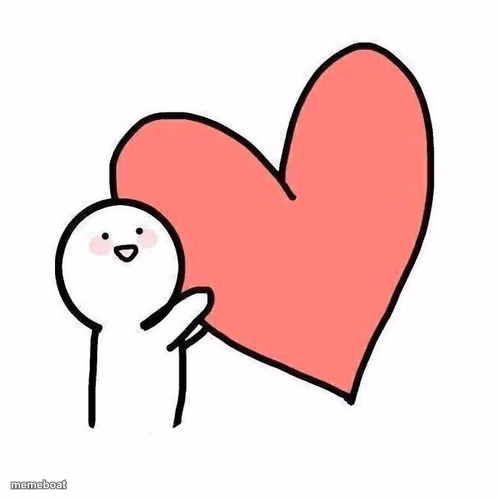 Love Heart Soft Meme - meme generator image preview