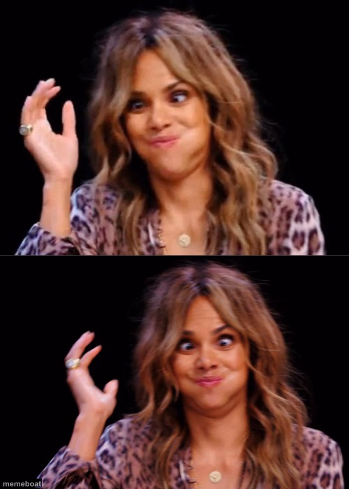 Lovely Halle Berry - meme generator image preview