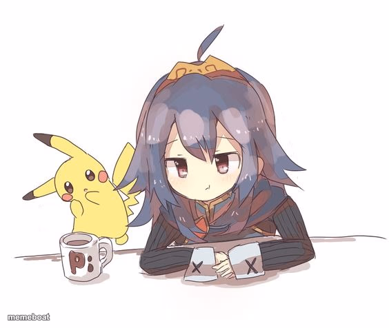 Lucina and Pikachu 2 - meme generator image preview