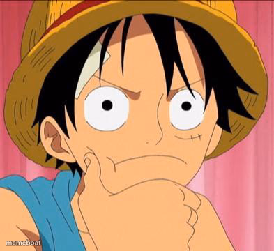 Luffy focused - meme generator image preview
