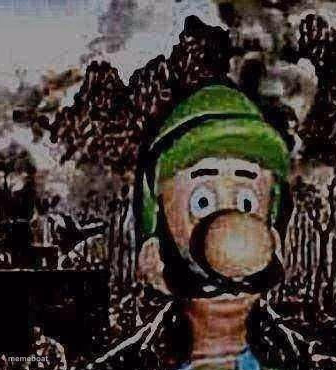 luigi yard stare - meme generator image preview