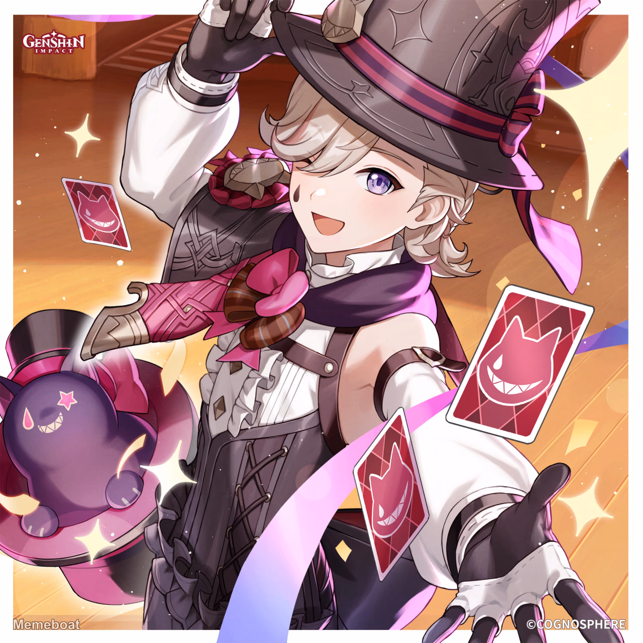 Lyney Birthday Art - meme generator image preview