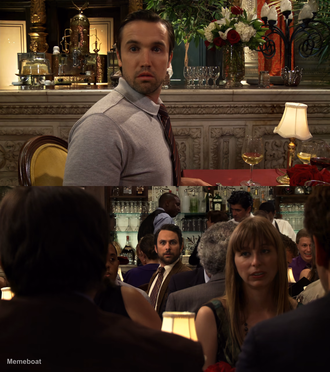 Mac and Charlie Notice Each Other - meme generator image preview