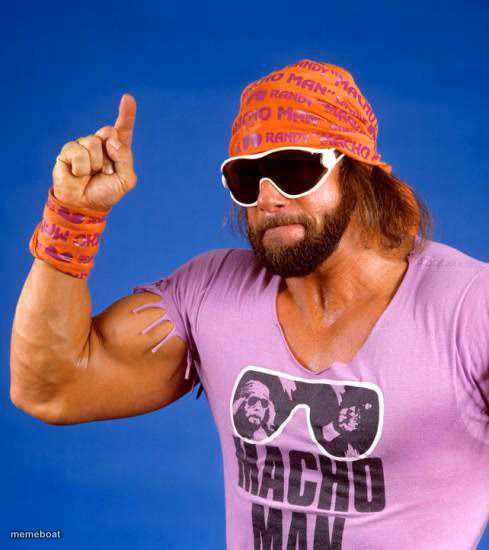 Macho Man - meme generator image preview