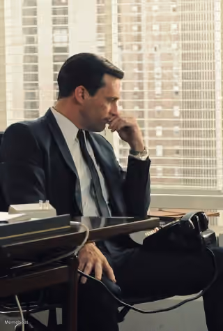 Mad Men Don Draper Thinking