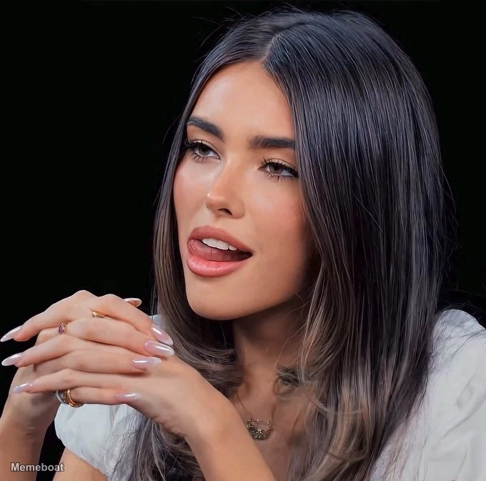 Madison Beer Licking Lips - meme generator image preview