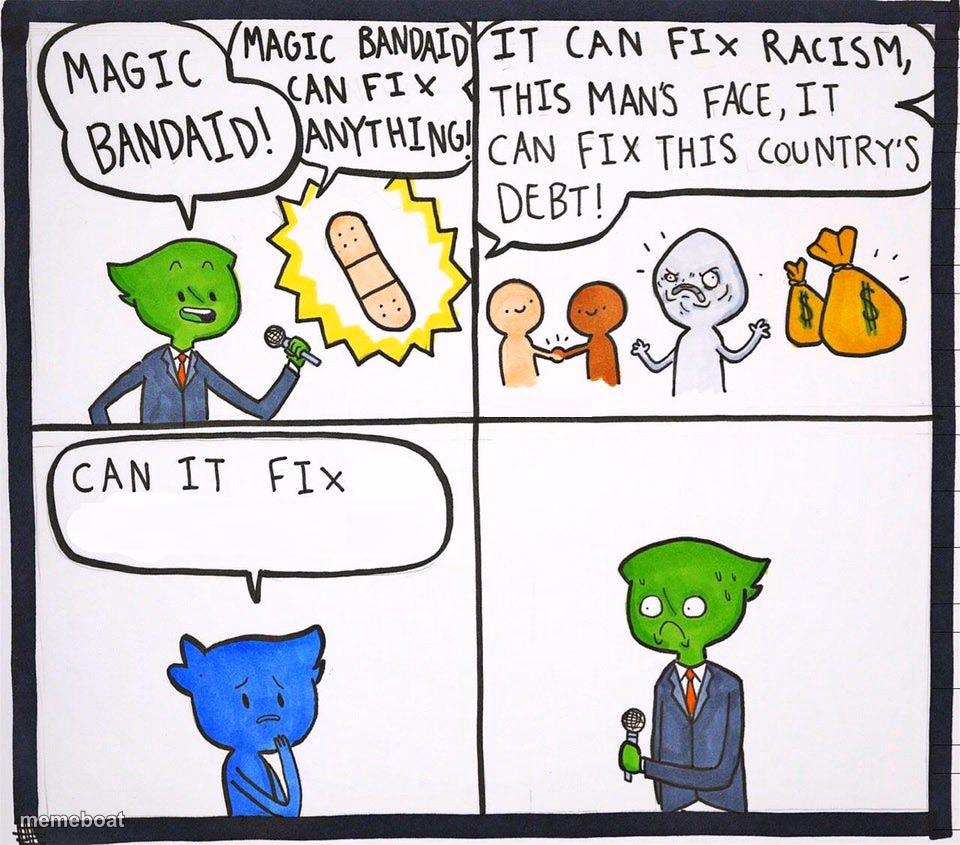 Magic bandaid - meme generator image preview