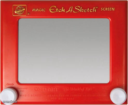 Magic Etch A Sketch Screen - meme generator image preview