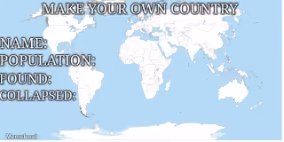 Make your own country