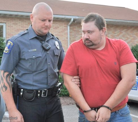 man get arrested - meme generator image preview