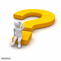 Man Sitting on Question Mark