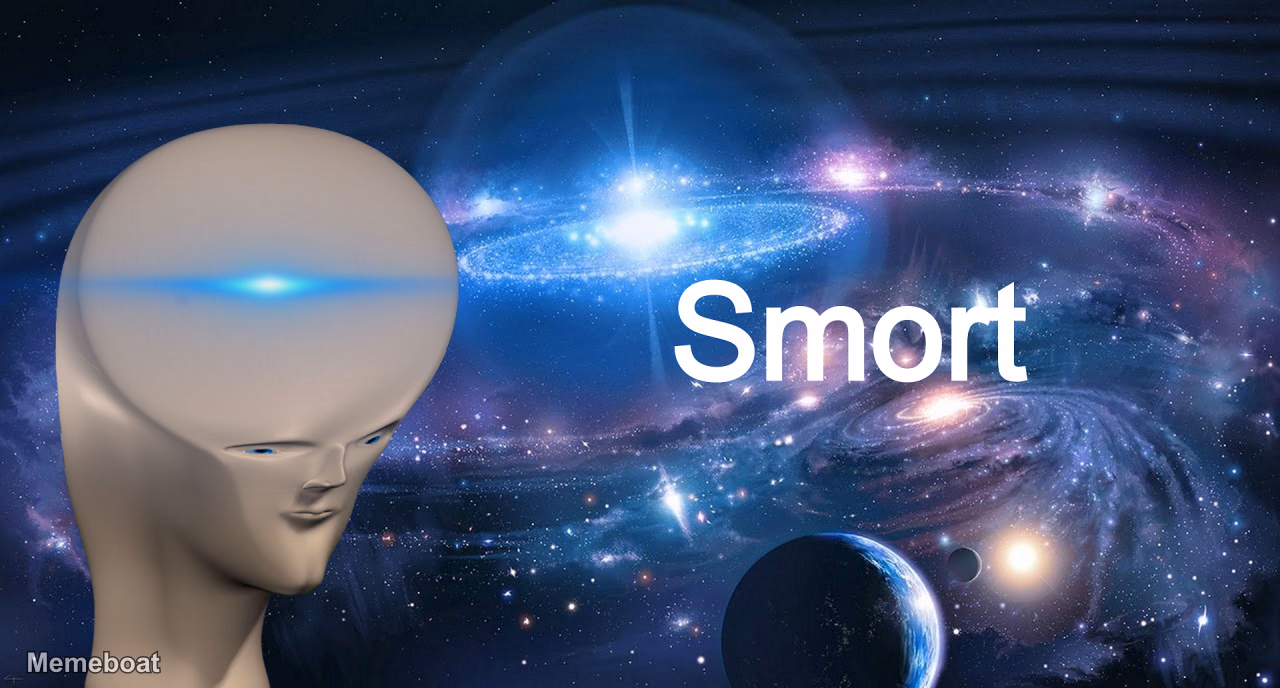Man Smort - meme generator image preview