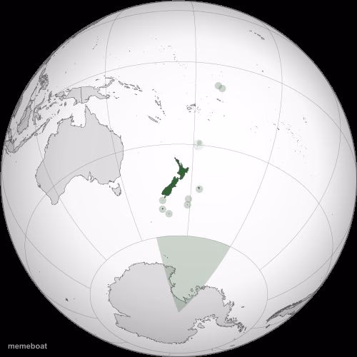 map of new zealand - meme generator image preview