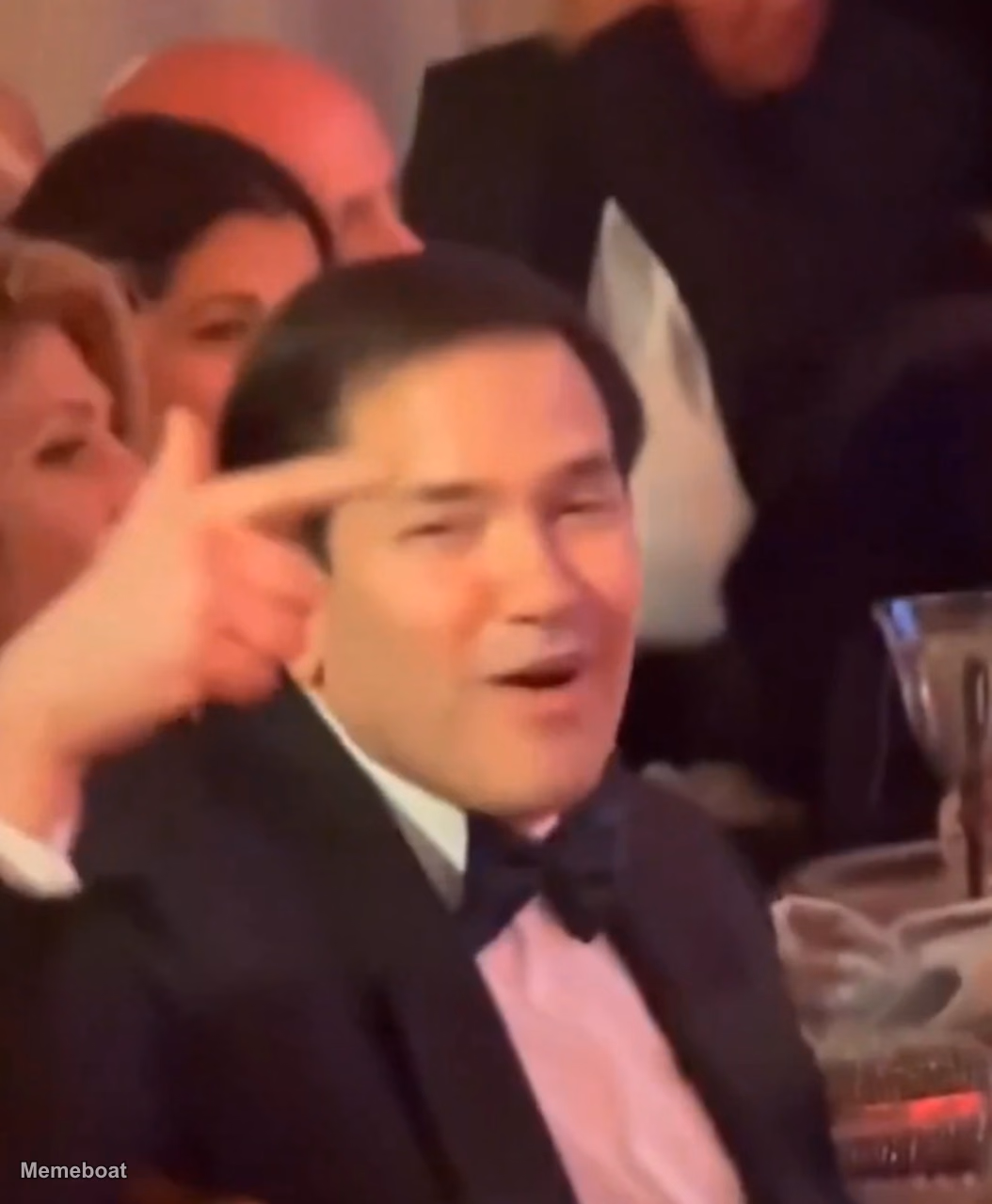 Marco Rubio Singing “Fireball” Total Frat Move - meme generator image preview