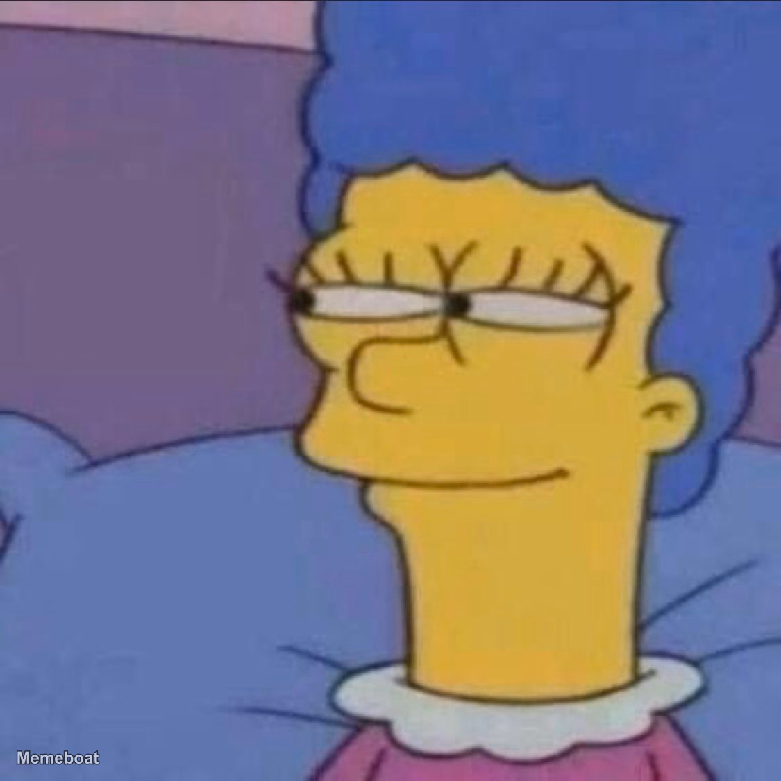 Marge Simpson Side Eye - meme generator image preview
