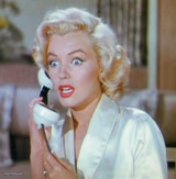 MARILYN MONROE TELEPHONE ACTING SCARED