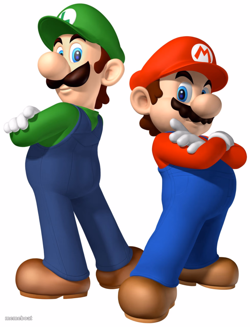 mario and lugi stop liberalism - meme generator image preview