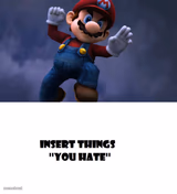 mario hates