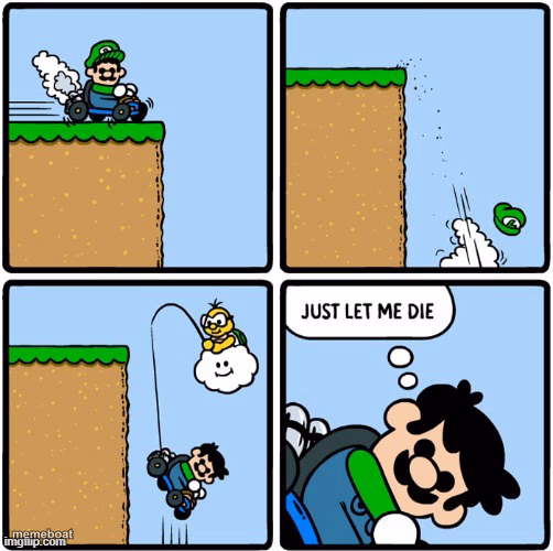 Mario kart - meme generator image preview