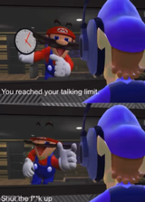 Mario talking limit