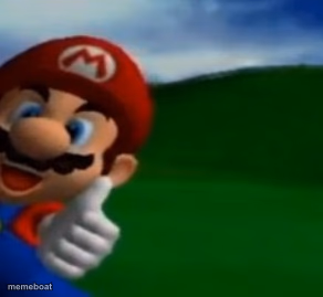 Mario Thumbs Up - meme generator image preview