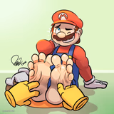 Mario Tickled