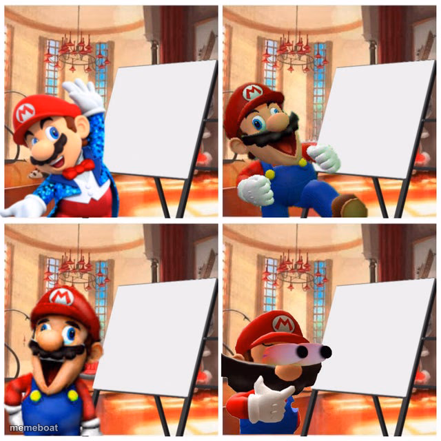 Mario’s plan - meme generator image preview