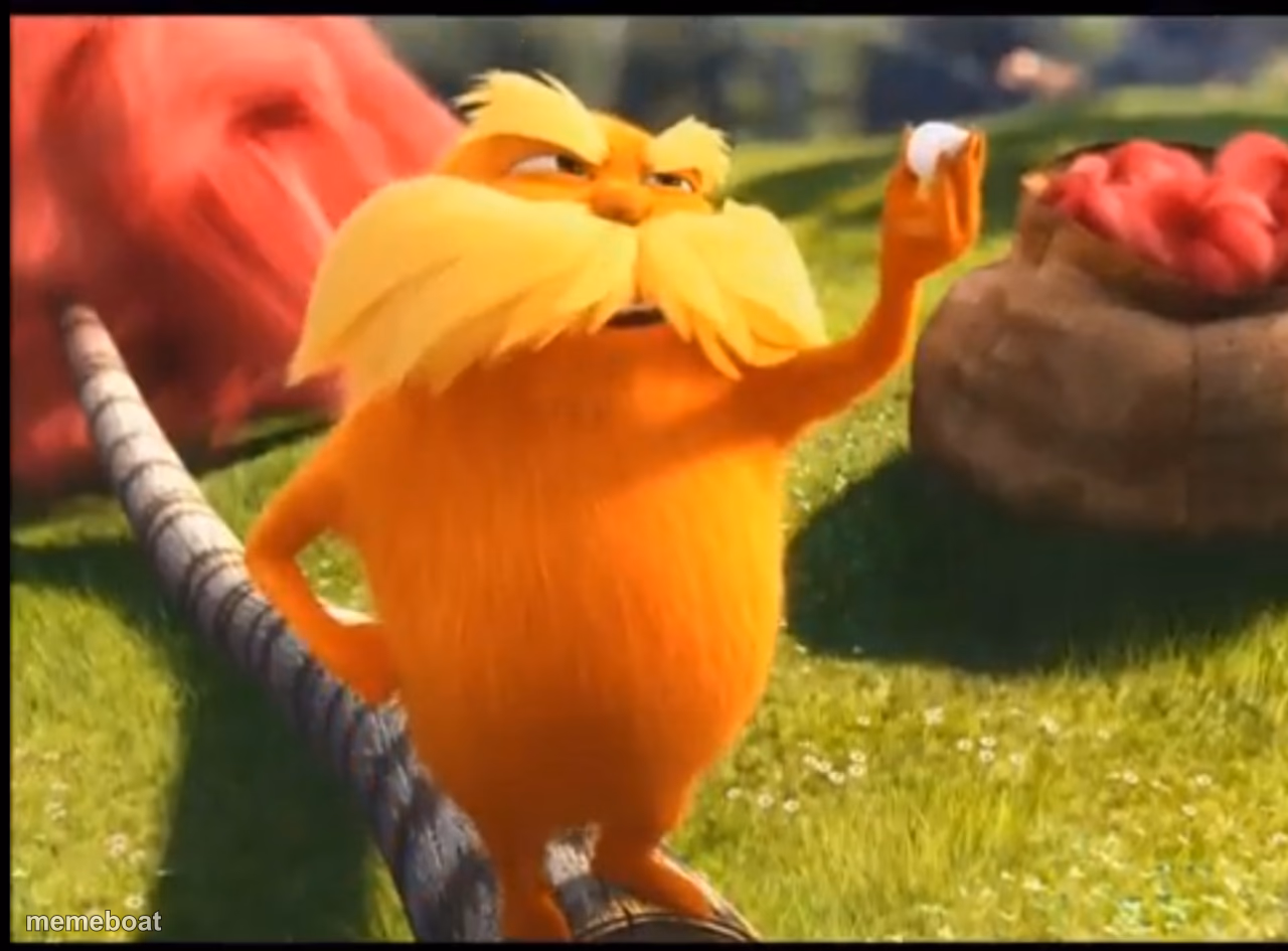 Suspicious Lorax - meme generator image preview