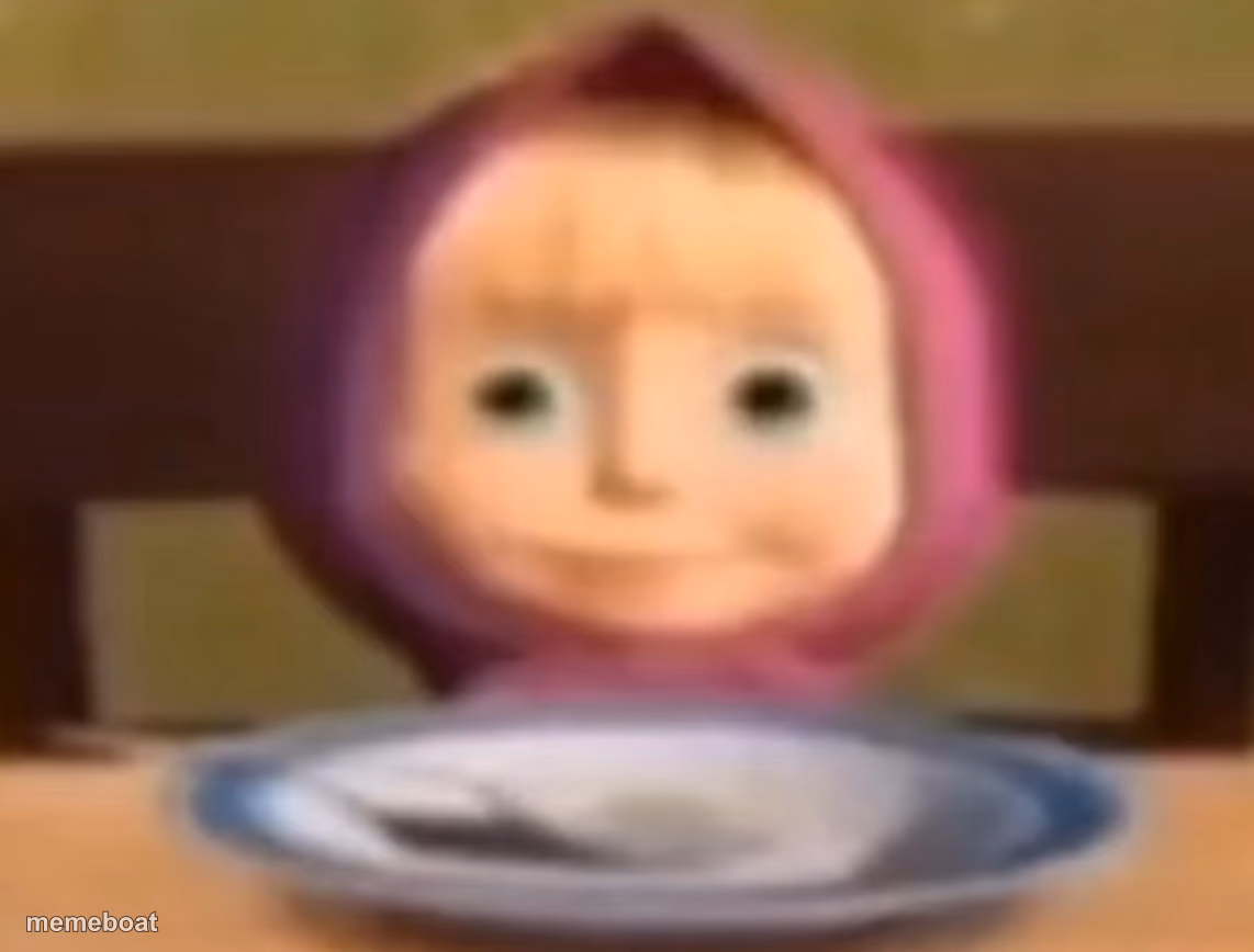 Masha stare - meme generator image preview