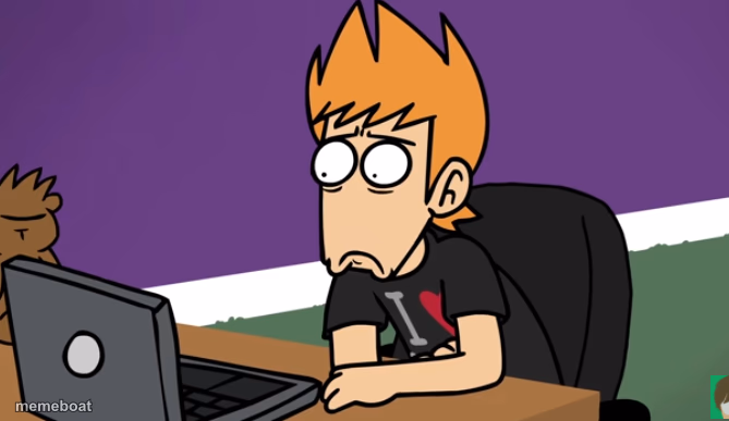 Matt shocked of the computer - meme generator image preview