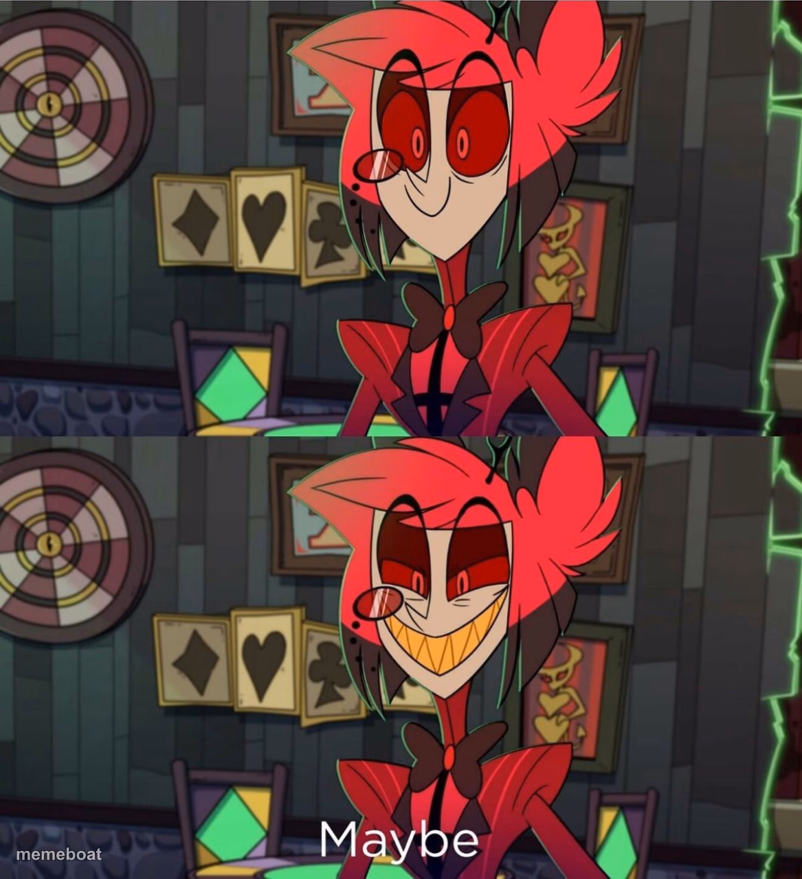Maybeee~ - meme generator image preview