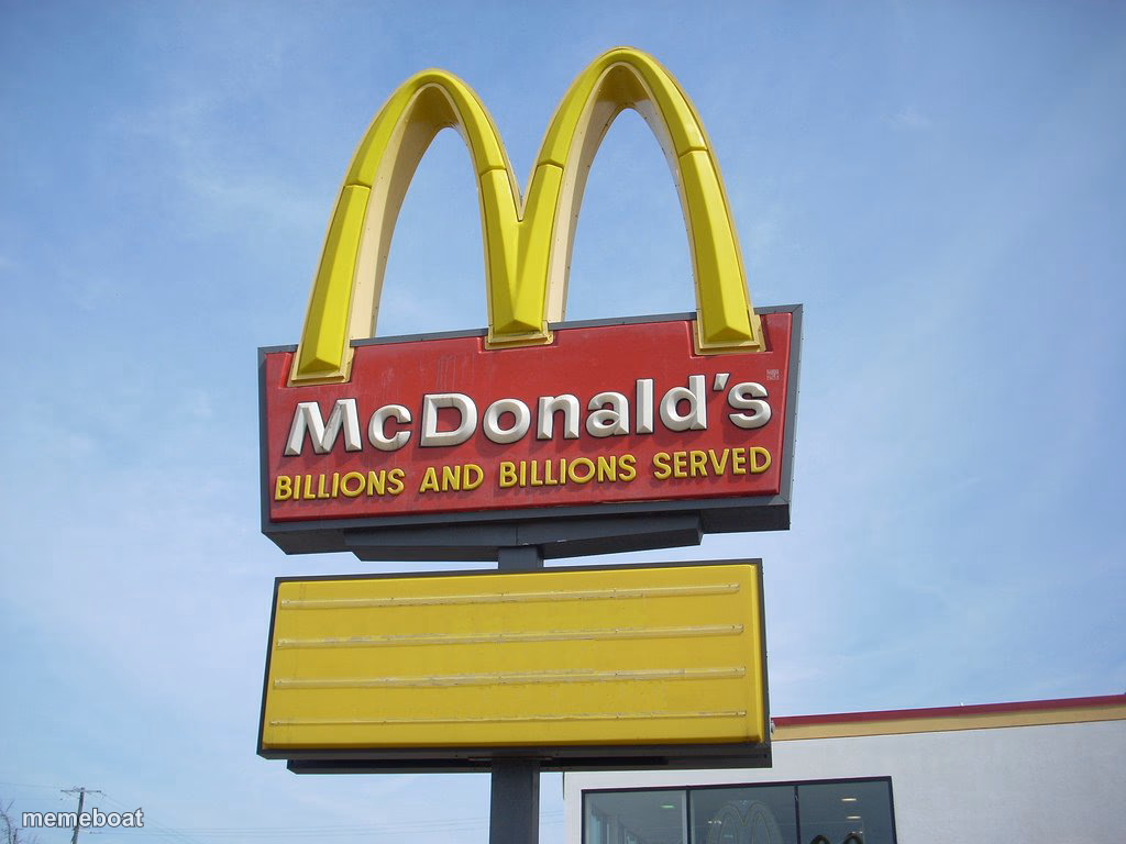 McDonald's Sign - meme generator image preview