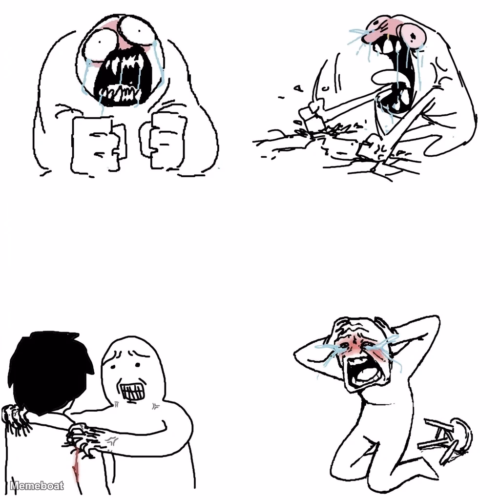 Me When Progress Isn't Linear - meme generator image preview