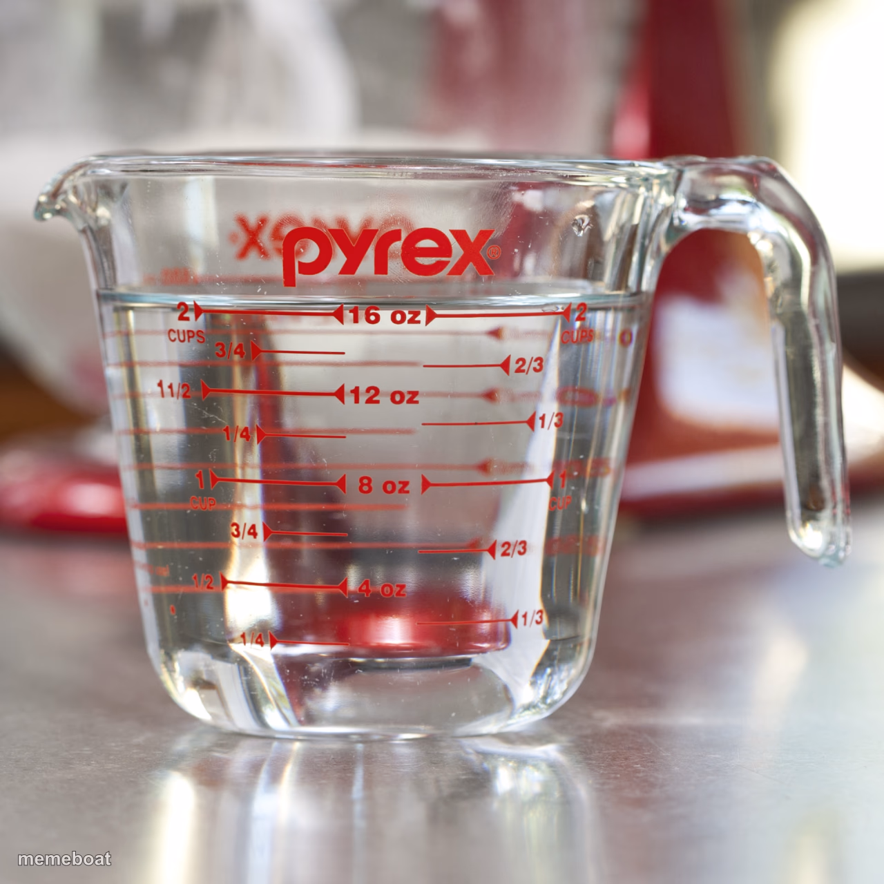 Measuring cup of water - meme generator image preview