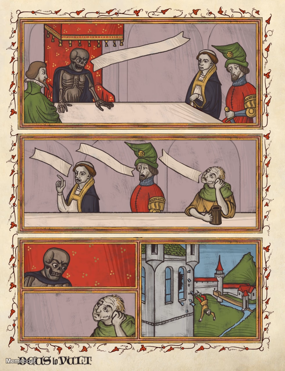Medieval Boardroom Suggestion - meme generator image preview