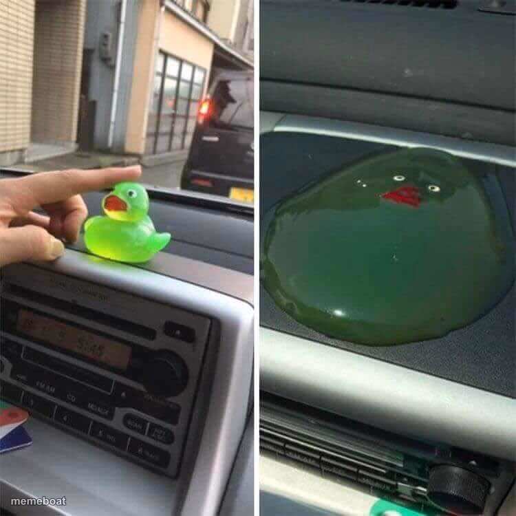 Melted duckie - meme generator image preview